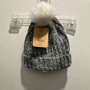 Northeast Outfitters Cozy Cabin Space Dye Pom Beanie Gray One Size​​